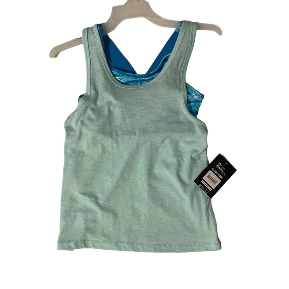 Athletic Works Girl Perfect Pair Tank, Active Set Size M (7-8)